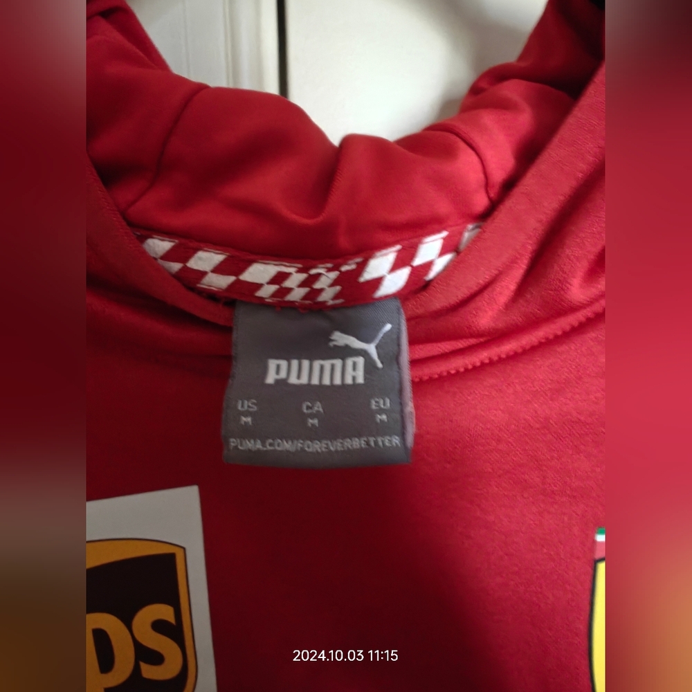 Ferrari Scuderia F1 Unisex Team Tech Fleece - Red - Picture 5 of 9